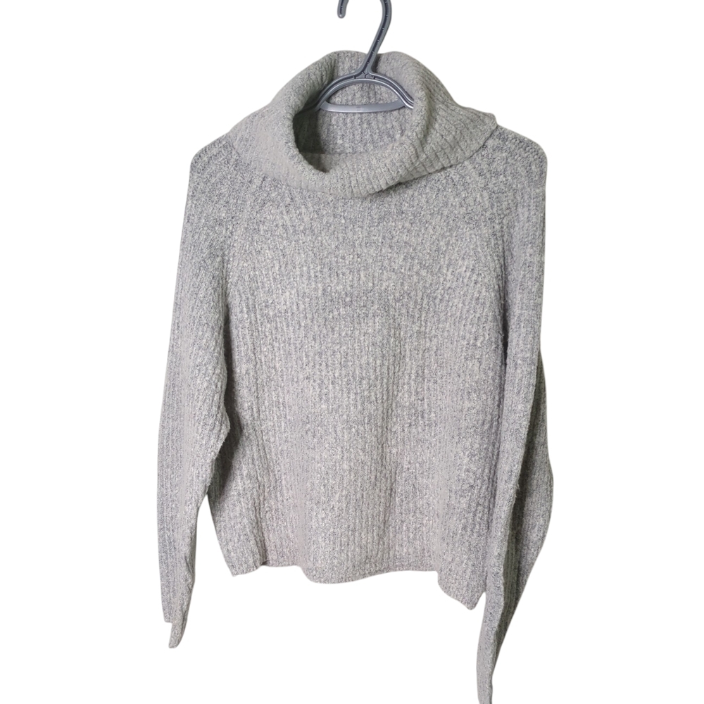 Garage The Millie Turtleneck‎ Sweater Grey Mix Size Large